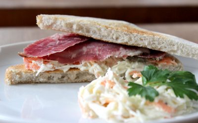 Pastrami – DAS (!) Sandwich mit Cole Slaw